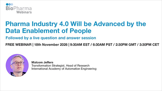 Pharma Industry 4.0 Will be Advanced by the Data Enablement of People — 888 Publishing event banner